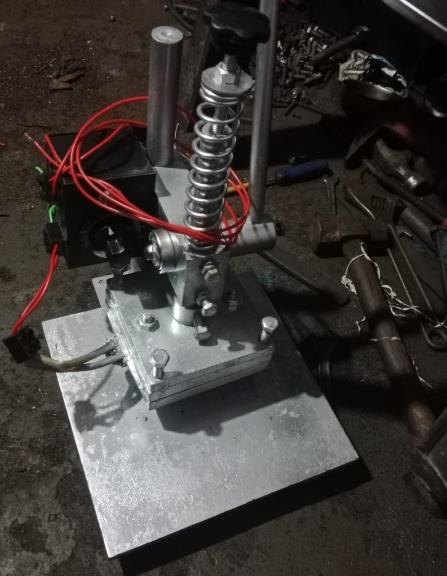 Logo stamping machine